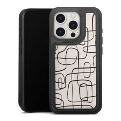 Snap Wallet Case schwarz