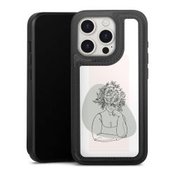 Snap Wallet Case schwarz