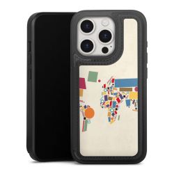 Snap Wallet Case schwarz