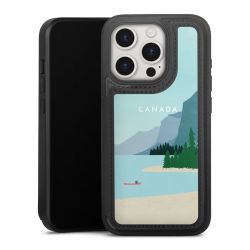 Snap Wallet Case schwarz