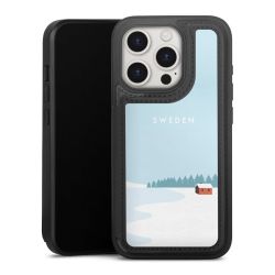 Snap Wallet Case schwarz