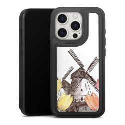 Snap Wallet Case schwarz