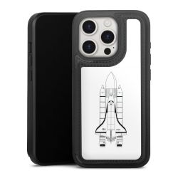 Snap Wallet Case schwarz