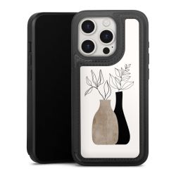 Snap Wallet Case schwarz