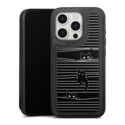 Snap Wallet Case schwarz