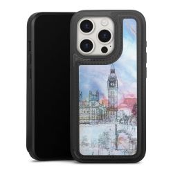 Snap Wallet Case schwarz