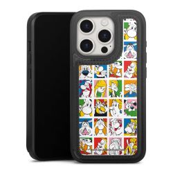 Snap Wallet Case schwarz