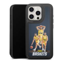 Snap Wallet Case schwarz