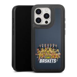 Snap Wallet Case schwarz