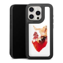 Snap Wallet Case schwarz