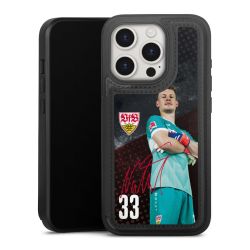 Snap Wallet Case schwarz