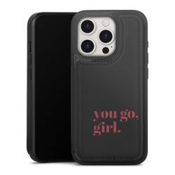 Snap Wallet Case schwarz