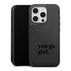 Snap Wallet Case schwarz