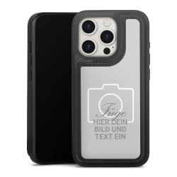 Snap Wallet Case schwarz