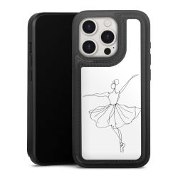 Snap Wallet Case schwarz