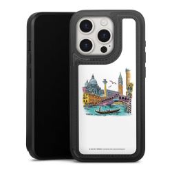 Snap Wallet Case schwarz