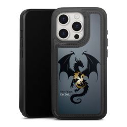 Snap Wallet Case schwarz