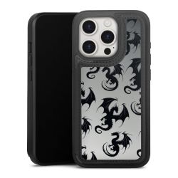 Snap Wallet Case schwarz