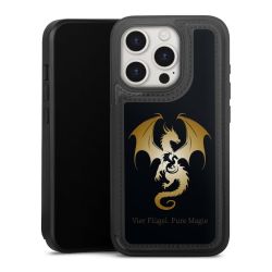 Snap Wallet Case schwarz