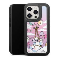 Snap Wallet Case schwarz