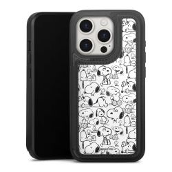 Snap Wallet Case schwarz