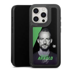 Snap Wallet Case schwarz