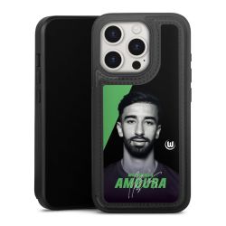 Snap Wallet Case schwarz