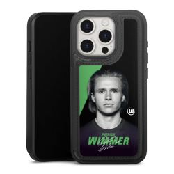 Snap Wallet Case schwarz