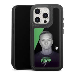 Snap Wallet Case schwarz