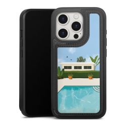 Snap Wallet Case schwarz