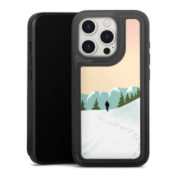 Snap Wallet Case schwarz