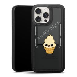 Snap Wallet Case schwarz