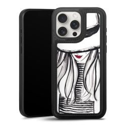 Snap Wallet Case schwarz