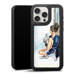 Snap Wallet Case schwarz