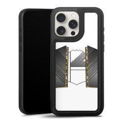 Snap Wallet Case schwarz