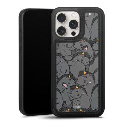 Snap Wallet Case schwarz