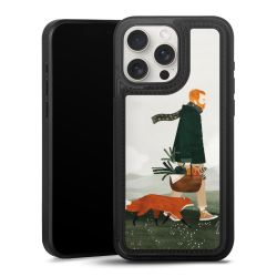 Snap Wallet Case schwarz