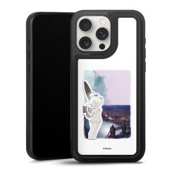 Snap Wallet Case schwarz