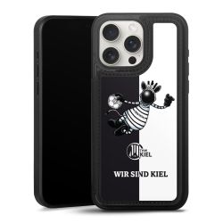 Snap Wallet Case schwarz