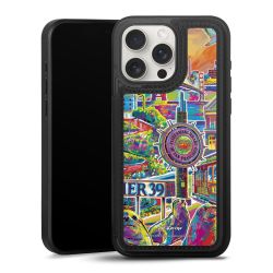 Snap Wallet Case schwarz