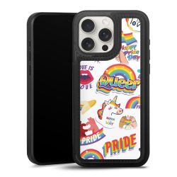 Snap Wallet Case schwarz