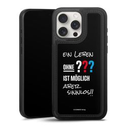 Snap Wallet Case schwarz