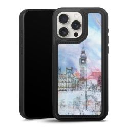 Snap Wallet Case schwarz