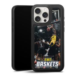 Snap Wallet Case schwarz