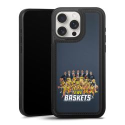 Snap Wallet Case schwarz