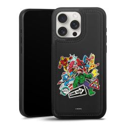 Snap Wallet Case schwarz