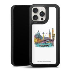 Snap Wallet Case schwarz