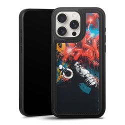 Snap Wallet Case schwarz