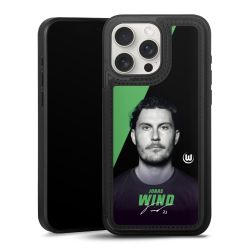 Snap Wallet Case schwarz