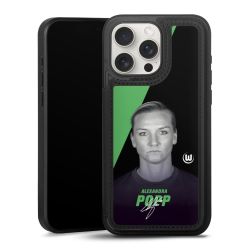 Snap Wallet Case schwarz